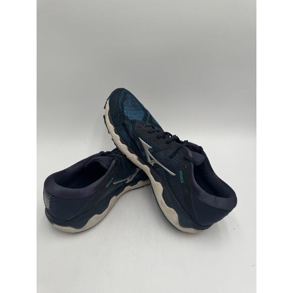 Mizuno WAVE HORIZON 14 Men's USED Athletic Sneaker Blue US Size 10.5 No Box - Picture 8 of 10